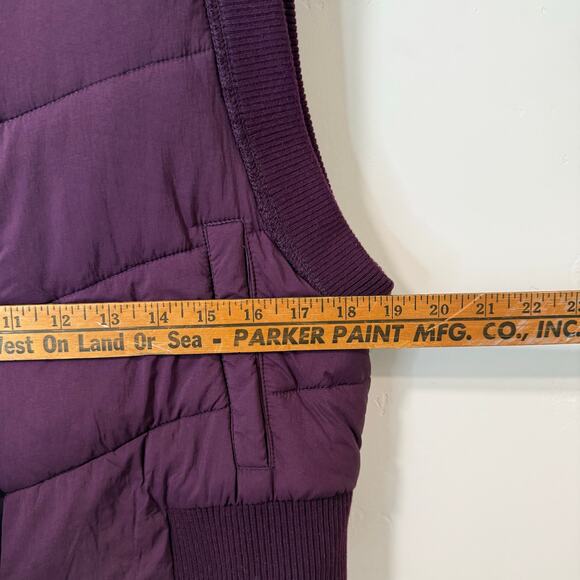 Free People Purple Puffer Vest - Picture 7 of 9